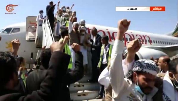 المرتضى يكشف عن عدد الأسرى الذين تم وصولهم اليوم الى مطار "صنعاء"