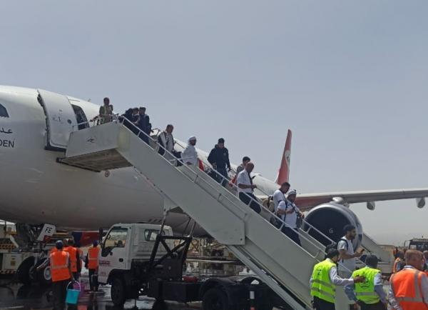 وصول الرحلة الرابعة إلى مطار صنعاء الدولي