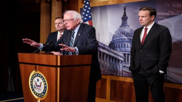 مجلس الشيوخ الأمريكي يقر مشروع قانون ينهي الدعم العسكري للتحالف في اليمن