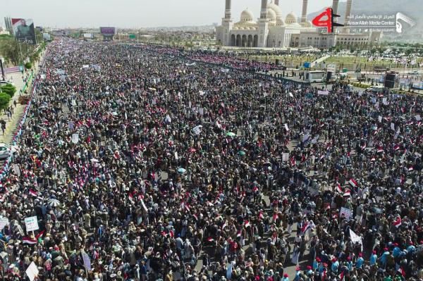 حشود جماهيرية مليونية في عدد من محافظات الجمهورية إحتفالا باليوم الوطني للصمود